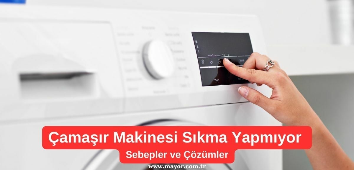 Hotpoint Çamaşır makinesi su boşaltıyor sıkma yapmıyor